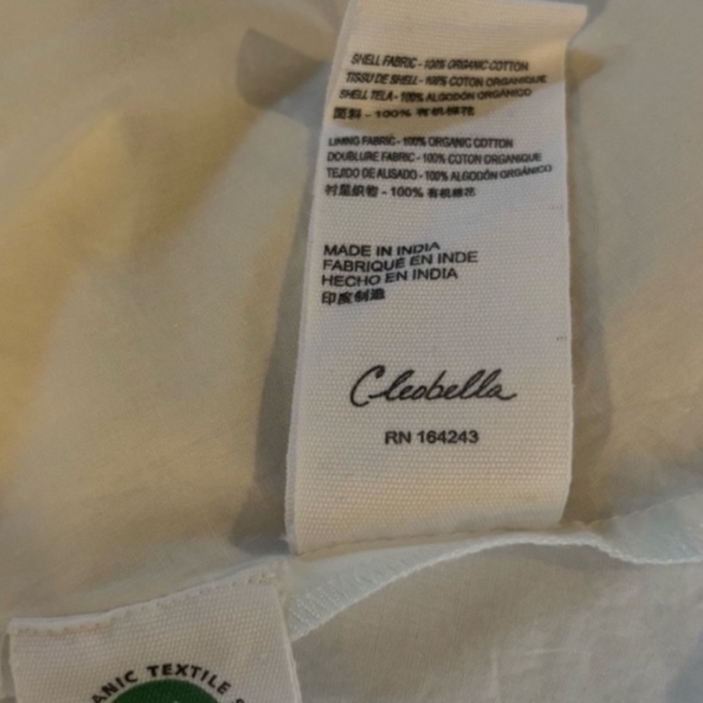 CLEOBELLA Kaiya Ruffle Tea Dress Smocked White Tiered Bow Coquette Cottagecore S - Picture 12 of 14